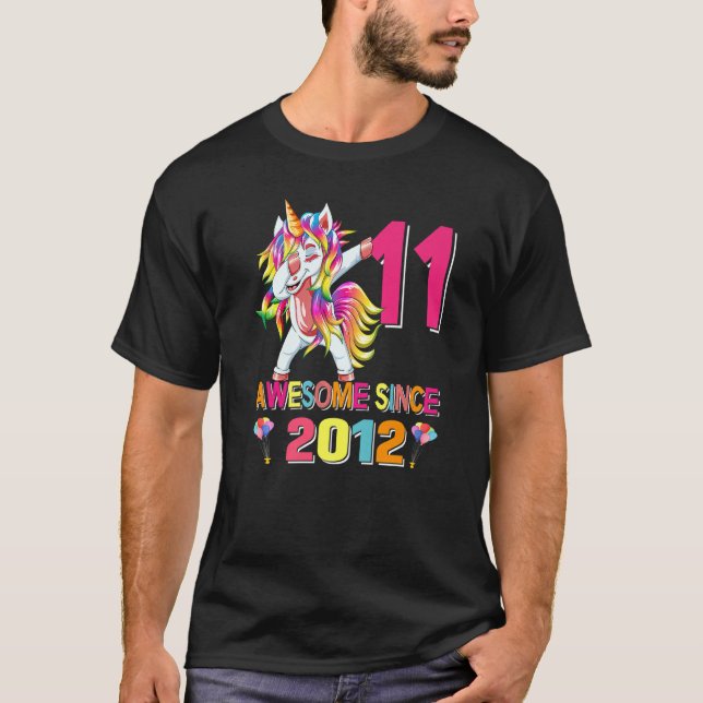 Camiseta Impresionante desde 2012 en la matanza de Unicorni (Anverso)