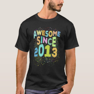 Camiseta Impresionante desde 2013 Retro 9 años Noveno cumpl