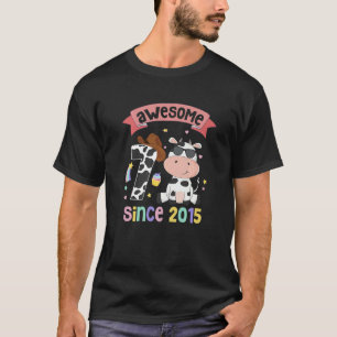 Camiseta Impresionante Desde 2015 Ropa de Cumpleaños para N