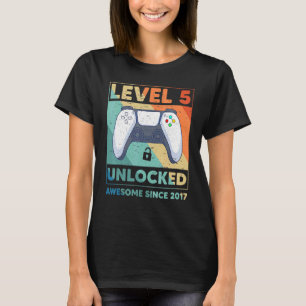 Camiseta Impresionante desde 2017 Nivel 5 Descubrió El Cont