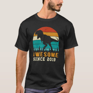 Camiseta Impresionante desde 2019 3 Regalos de cumpleaños D