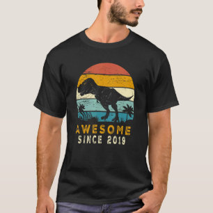 Camiseta Impresionante desde 2019 3 Regalos de cumpleaños D