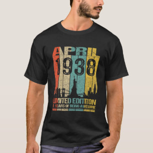 Camiseta Impresionante Desde Abril De 1938 84ª Renta De Vin