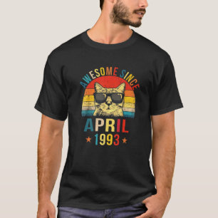 Camiseta Impresionante Desde Abril De 1993 29 Regalo De Cum
