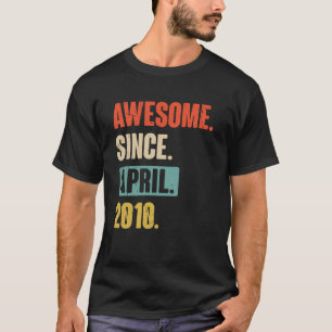 Camiseta Impresionante desde abril de 2010 Cumpleaños 13 De
