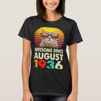 Camiseta Impresionante desde agosto de 1936: 87º gato por c