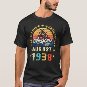 Camiseta Impresionante Desde Agosto De 1938 Una Especie
