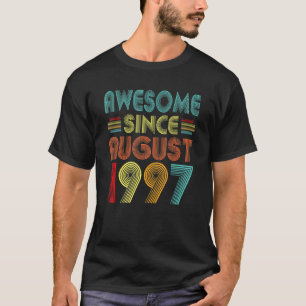 Camiseta Impresionante desde agosto de 1997 Vintage 25 años