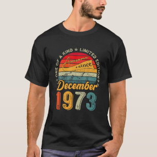Camiseta Impresionante desde diciembre de 1973 49 años de e