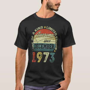 Camiseta Impresionante desde diciembre de 1973 Jueves 49 añ