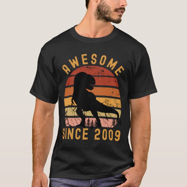 Camiseta Impresionante desde dinosaurio 2009 (Anverso)