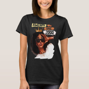 Camiseta Impresionante desde el cumpleaños de Melanin Afr, 