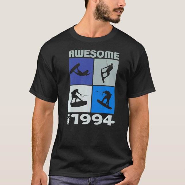 Camiseta Impresionante desde el estilo de vida de Wakeboard (Anverso)
