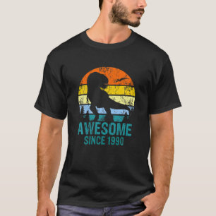Camiseta Impresionante Desde El Nacimiento De Dinosaurios R