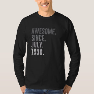 Camiseta Impresionante desde julio de 1938 84ª cosecha de c