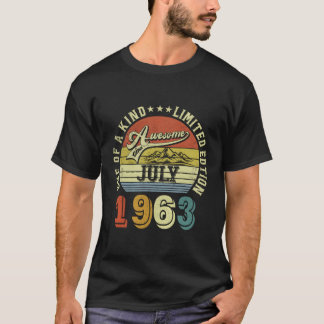 Camiseta Impresionante Desde Julio De 1963 Una Especie