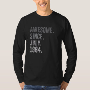 Camiseta Impresionante desde julio de 1964 58ª cosecha de c