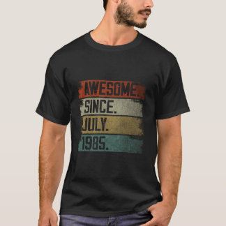 Camiseta Impresionante desde julio de 1985 38º 38