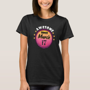 Camiseta Impresionante desde la cosecha del 17 de marzo, cu