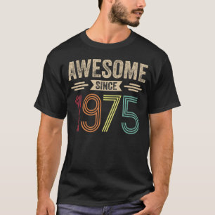 Camiseta Impresionante desde la cosecha retro de 1975