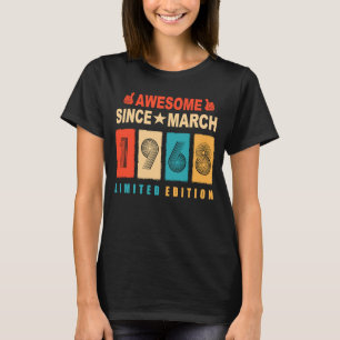Camiseta Impresionante desde marzo de 1968 55 años de edad 