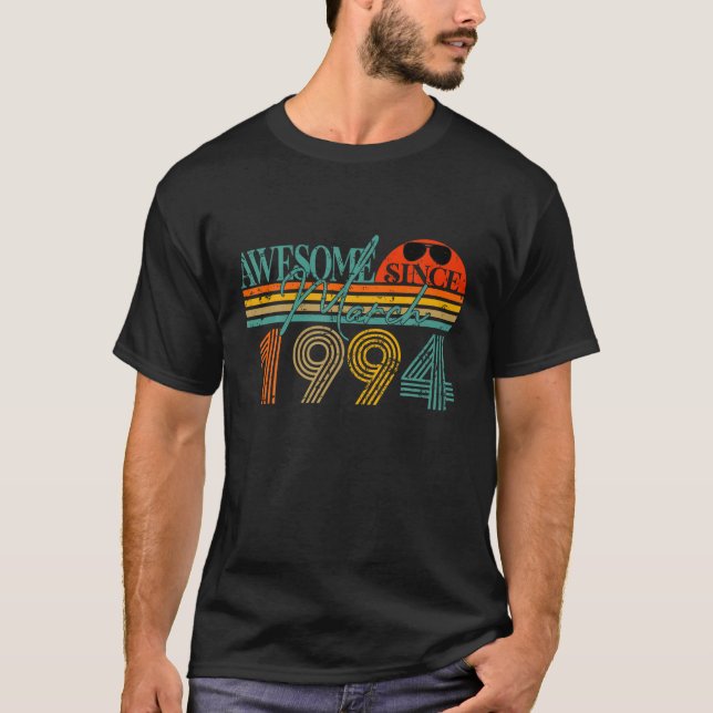 Camiseta Impresionante desde marzo de 1994 30 años de edad  (Anverso)