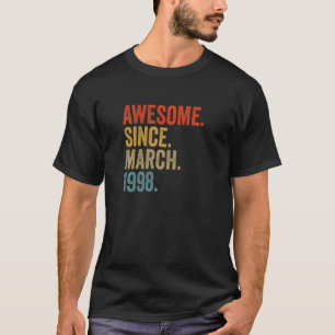 Camiseta Impresionante desde marzo de 1998 24ª Renta de Vin