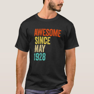 Camiseta Impresionante desde mayo de 1928 Vintage 94 Hombre