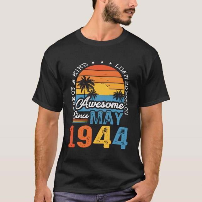 Camiseta Impresionante Desde Mayo De 1944 79 (Anverso)