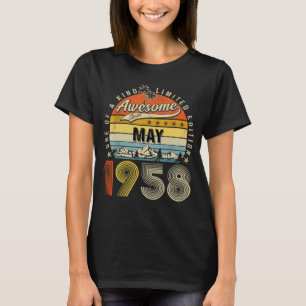 Camiseta Impresionante desde mayo de 1958 65 años