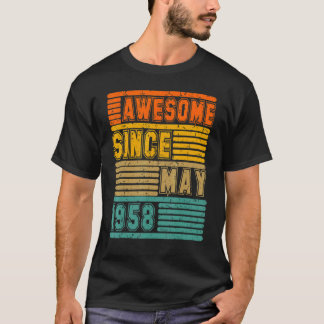 Camiseta Impresionante Desde Mayo De 1958 Vintage 64 Hombre