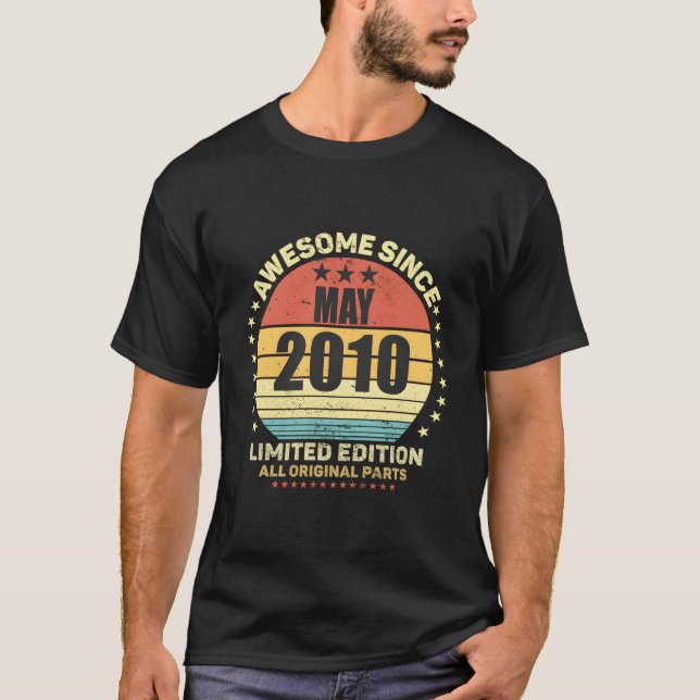 Camiseta Impresionante Desde Mayo De 2010 13 (Anverso)