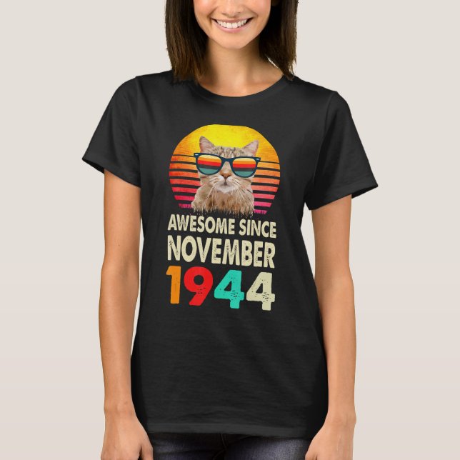 Camiseta Impresionante desde noviembre de 1944 78º período  (Anverso)