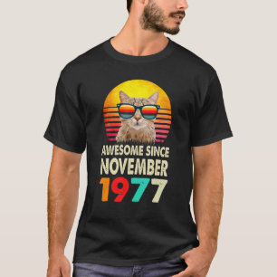 Camiseta Impresionante desde noviembre de 1977 45º período