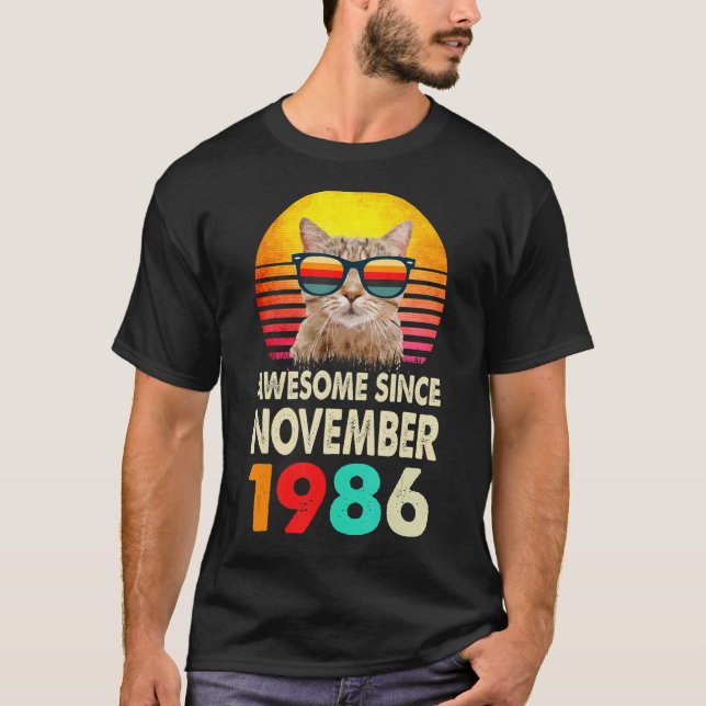 Camiseta Impresionante desde noviembre de 1986 36º período  (Anverso)