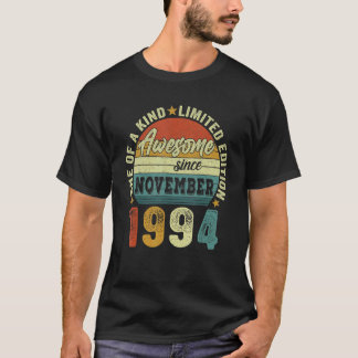 Camiseta Impresionante desde noviembre de 1994 Niño de 28 a