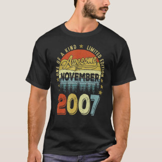 Camiseta Impresionante desde noviembre de 2007 15 años de e