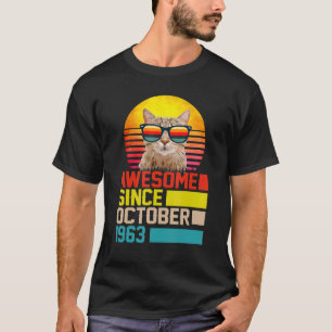 Camiseta Impresionante desde octubre de 1963: 59º cumpleaño