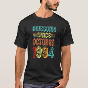 Camiseta Impresionante desde octubre de 1994 Retro 28 años 