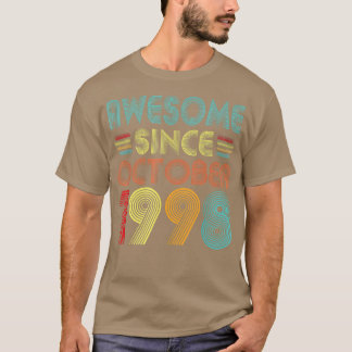 Camiseta Impresionante desde octubre de 1998 Viñeta de 24 a