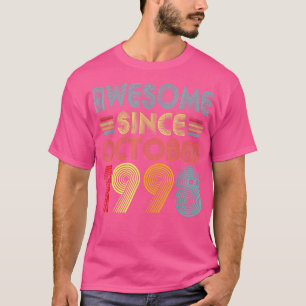 Camiseta Impresionante desde octubre de 1998 Viñeta de 24 a