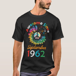 Camiseta Impresionante desde septiembre de 1962, divertido 