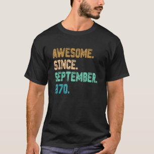 Camiseta Impresionante desde septiembre de 1970 Viñeta 52 c