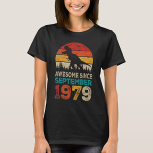 Camiseta Impresionante desde septiembre de 1979 43ᵉʳ Boy Di