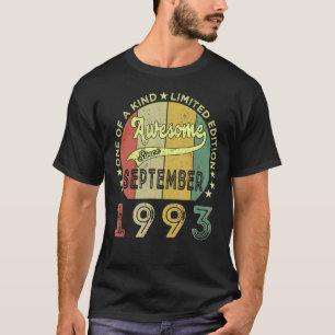 Camiseta Impresionante desde septiembre de 1993 29 años de