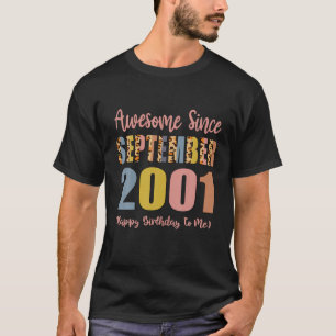 Camiseta Impresionante Desde Septiembre De 2001, 20 Años De