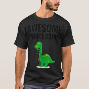 Camiseta Impresionante dinosaurio de 5 años desde 2014