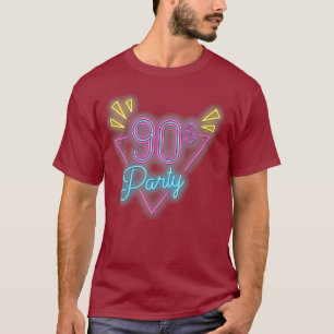 Camiseta impresionante Disco Vintage colorido Fiesta Dance 