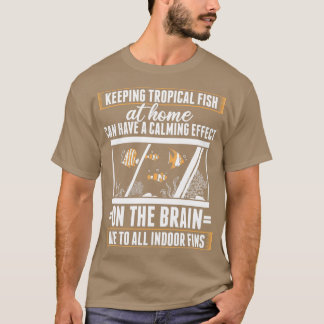 Camiseta Impresionante Diseño De Pescado Cotización Efecto