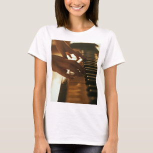 Camiseta Impresionante diseño de piano